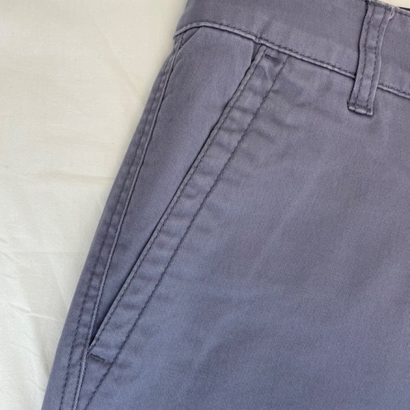 Gap Girlfriend Khaki High Rise Stretch Gray Women’s Size 8 NEW with tag - Picture 8 of 12